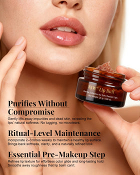 EJW before and after lips showing smoother, more even lip surface