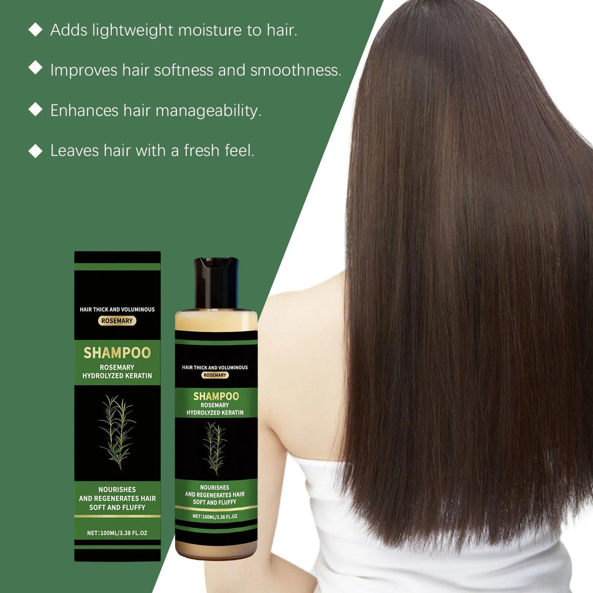 ekxzvg rosemary leaves and keratin powder to show natural ingredients