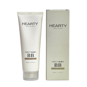 Elabore Hearty Perfect pump and label detail highlighting ingredients