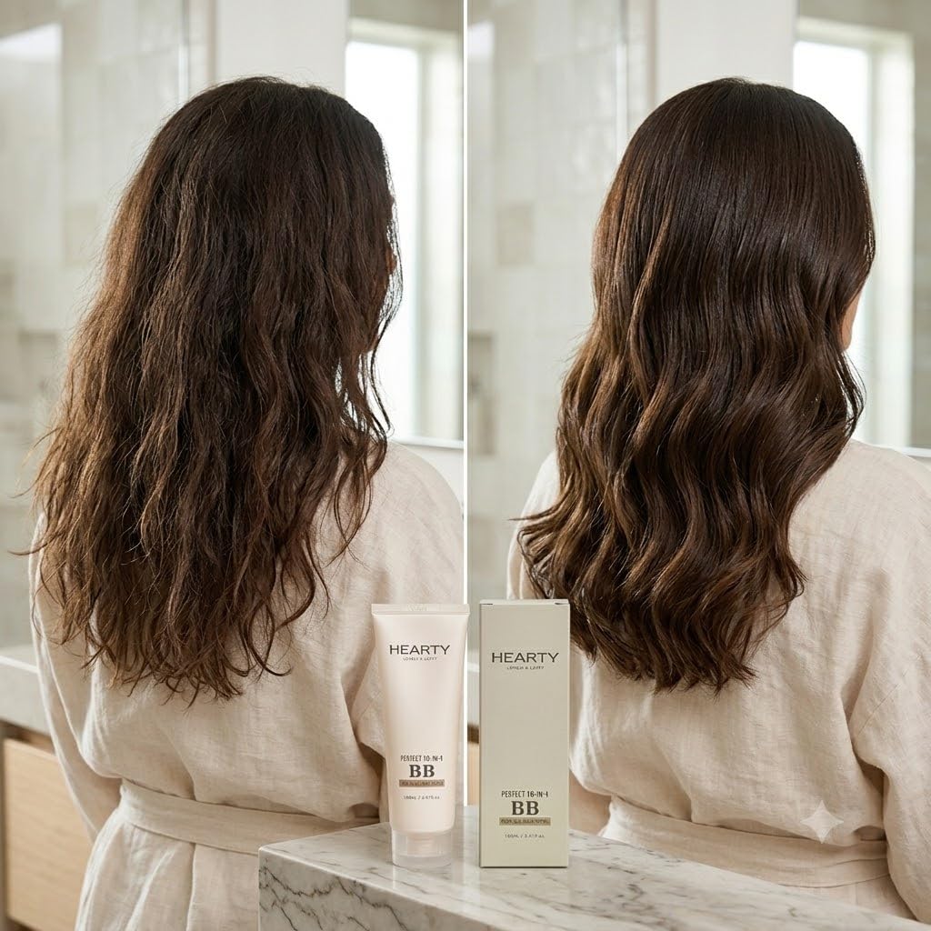 Elabore Hearty Perfect next to everyday items showing compact 160ml size