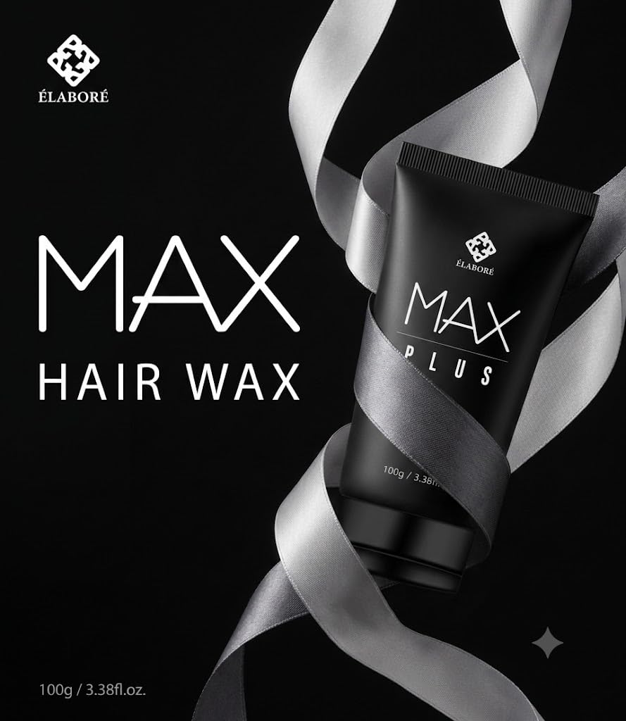 Elabore used by stylist shaping a modern men's haircut for strong hold