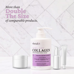 Elastalift used on thigh and arm showing firmer-looking skin