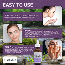 Algae and soy extracts with Elastalift branding illustrating natural ingredient brightening benefit
