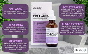 Elastalift label close-up highlighting product name and fragrance-free benefit