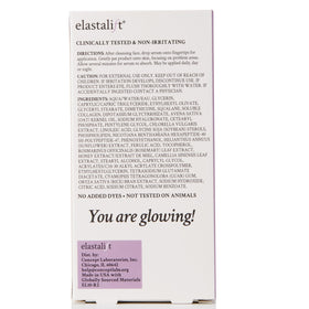 Elastalift on a bathroom vanity staged lifestyle shot conveying daily routine and simplicity benefit