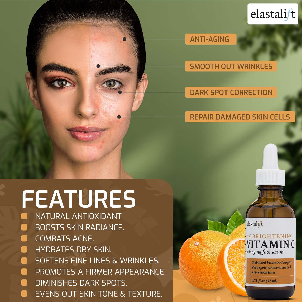Elastalift serum texture droplet demonstrating lightweight hydration