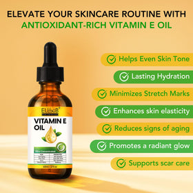 ELBBUB oil texture droplet on skin showing hydration and lightweight feel
