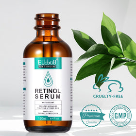 ELBBUB ingredient panel close-up emphasizing hyaluronic acid and vitamin E benefits