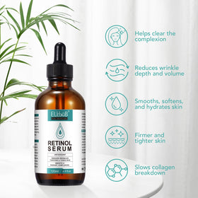 ELBBUB pump and label close-up highlighting ingredients and accurate dosing benefit