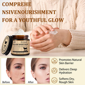 ELBBUB applied to elbow showing targeted nourishment for rough skin