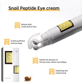 ELCHHIRSCH application under eye using roller to boost absorption and reduce friction