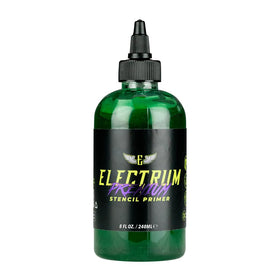 Electrum jar front view showing label and product benefit
