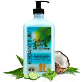 Elegant Sun front packaging showing bottle and fresh scent benefit