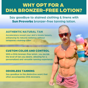 Elegant Sun lotion soaking into skin illustrating non-greasy hydration
