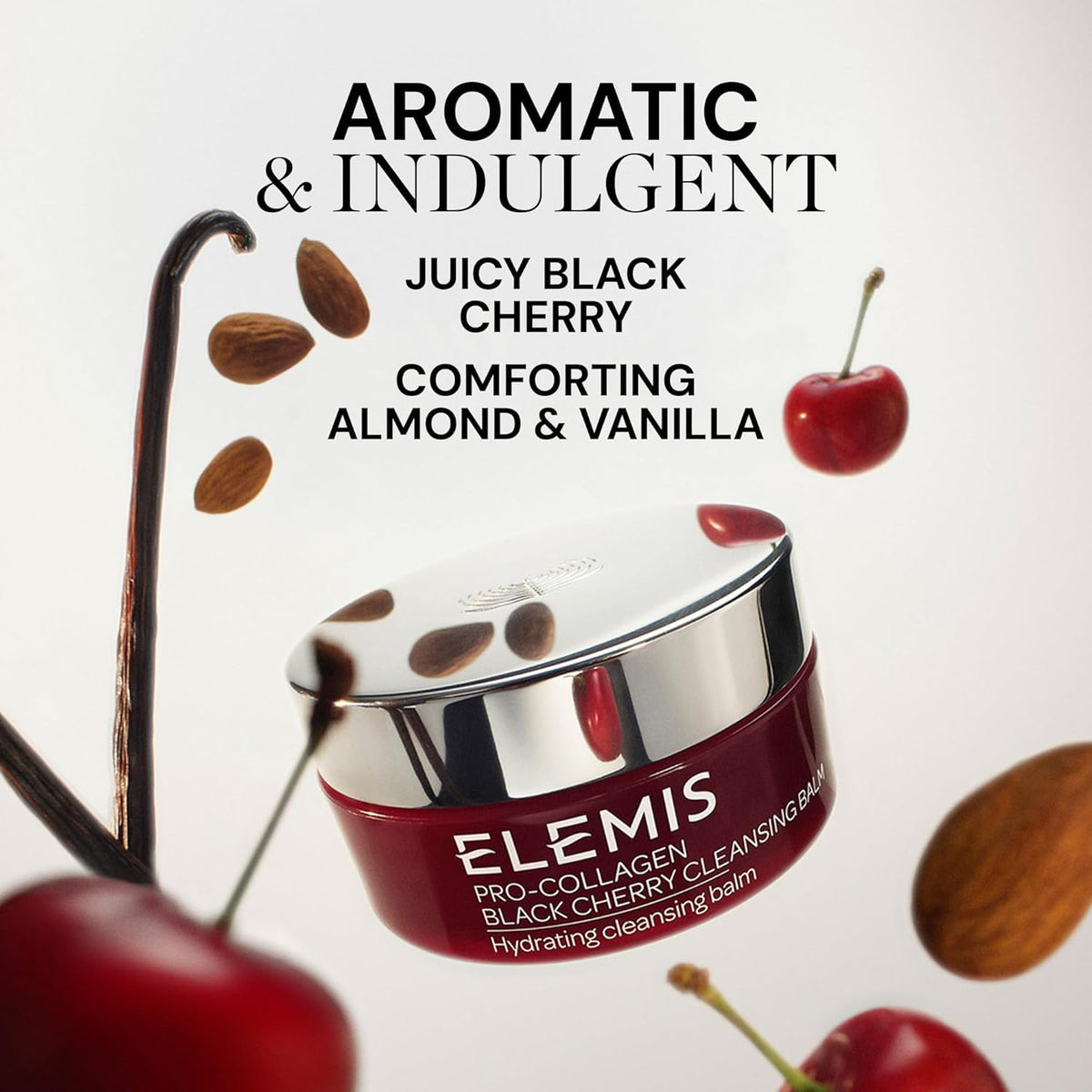 ELEMIS balm being massaged into cheek demonstrating gentle makeup removal benefit: comfort
