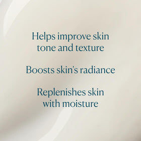 ELEMIS bottle held in hand to show size and travel-friendly scale
