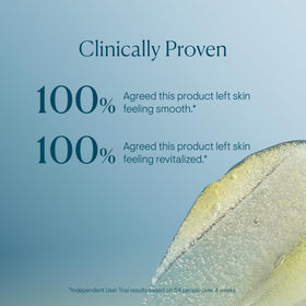 ELEMIS detail of spherical cellulose beads highlighting gentle, non-plastic exfoliation benefit