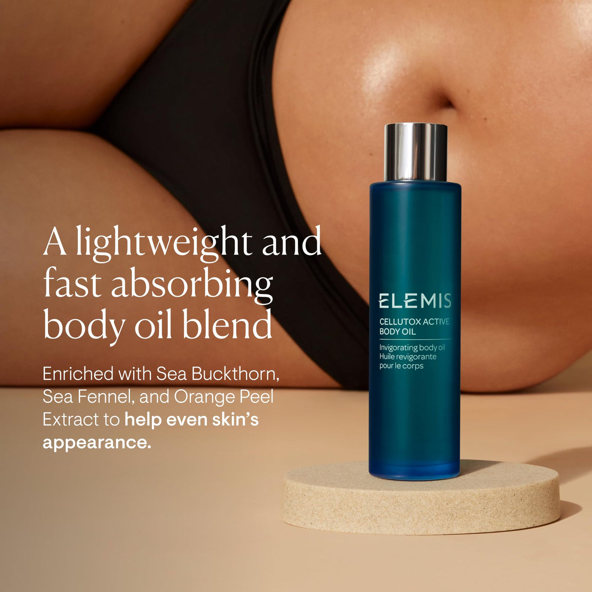 ELEMIS sea fennel and sea buckthorn botanicals highlighting natural active ingredients