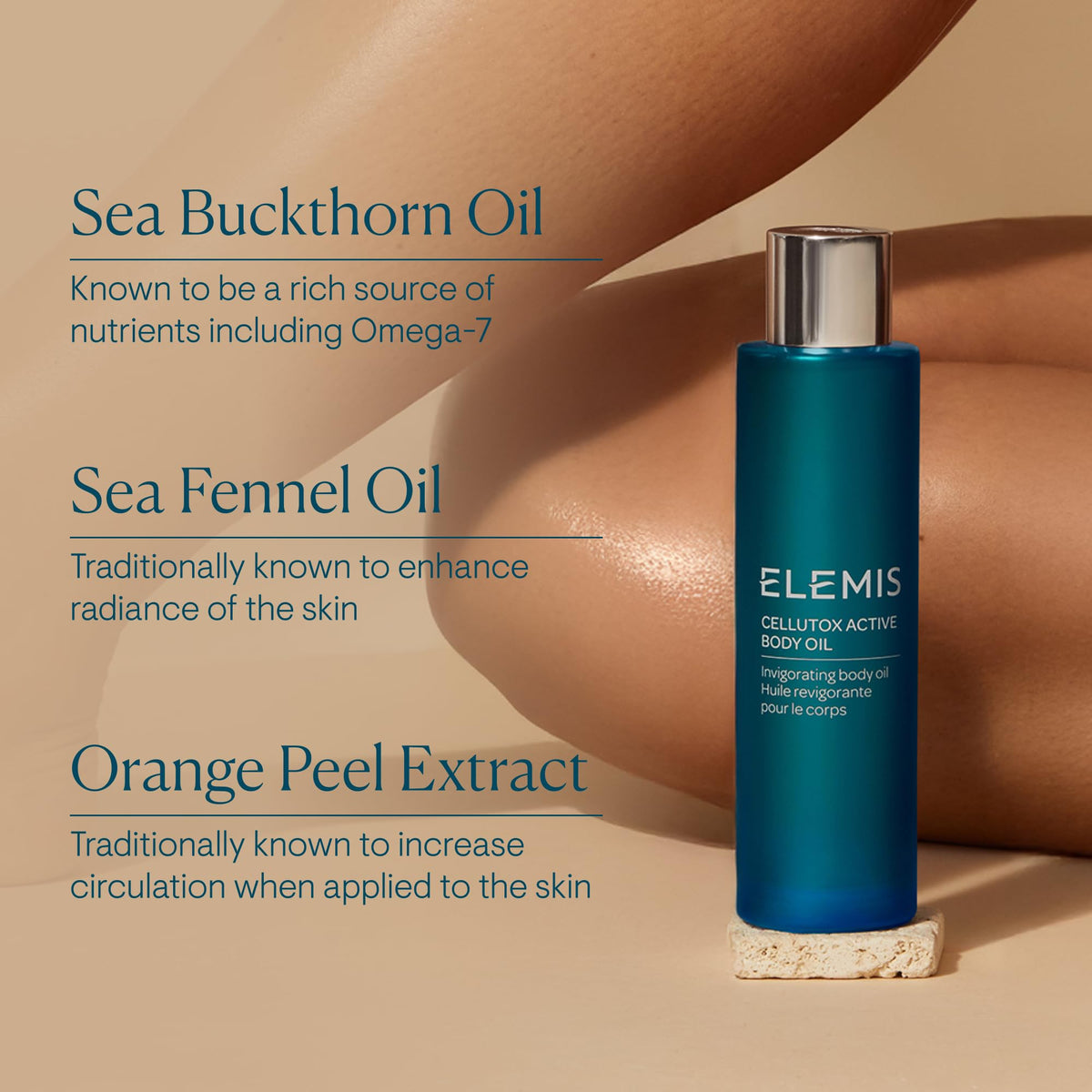 ELEMIS lifestyle shelf in bathroom setting suggesting daily ritual and calming ambiance