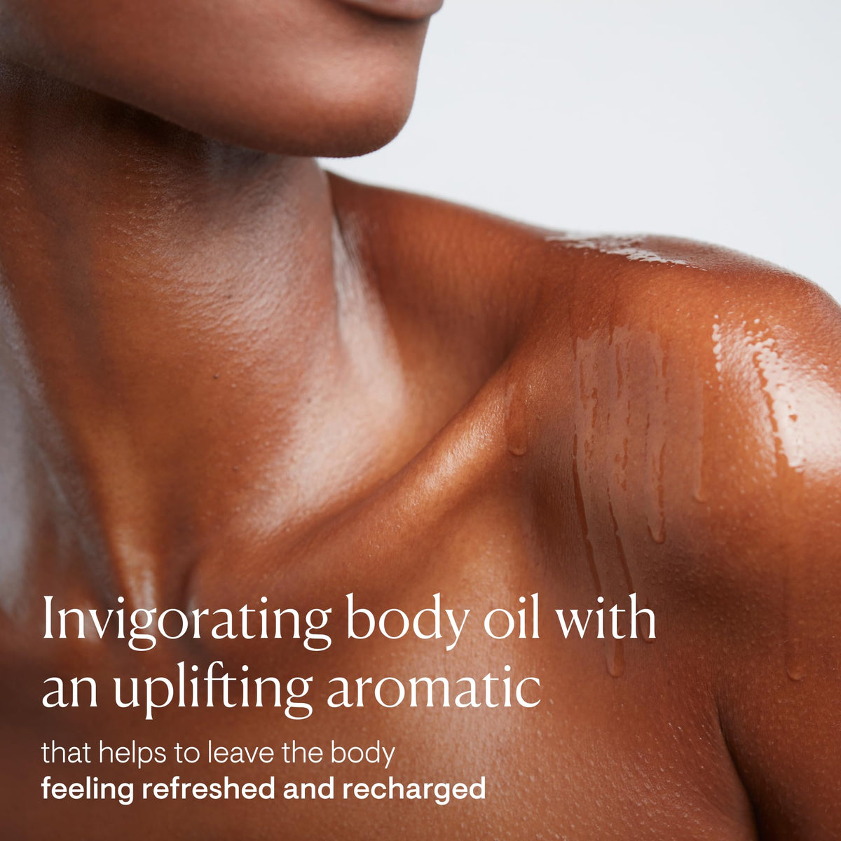 ELEMIS close-up pour of fast-absorbing oil texture demonstrating non-greasy finish