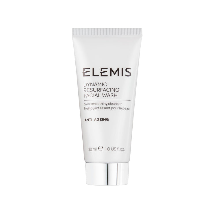ELEMIS front packaging showing 30ml travel cleanser and brand clarity