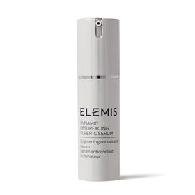 ELEMIS front bottle view showing sleek packaging and brightening promise