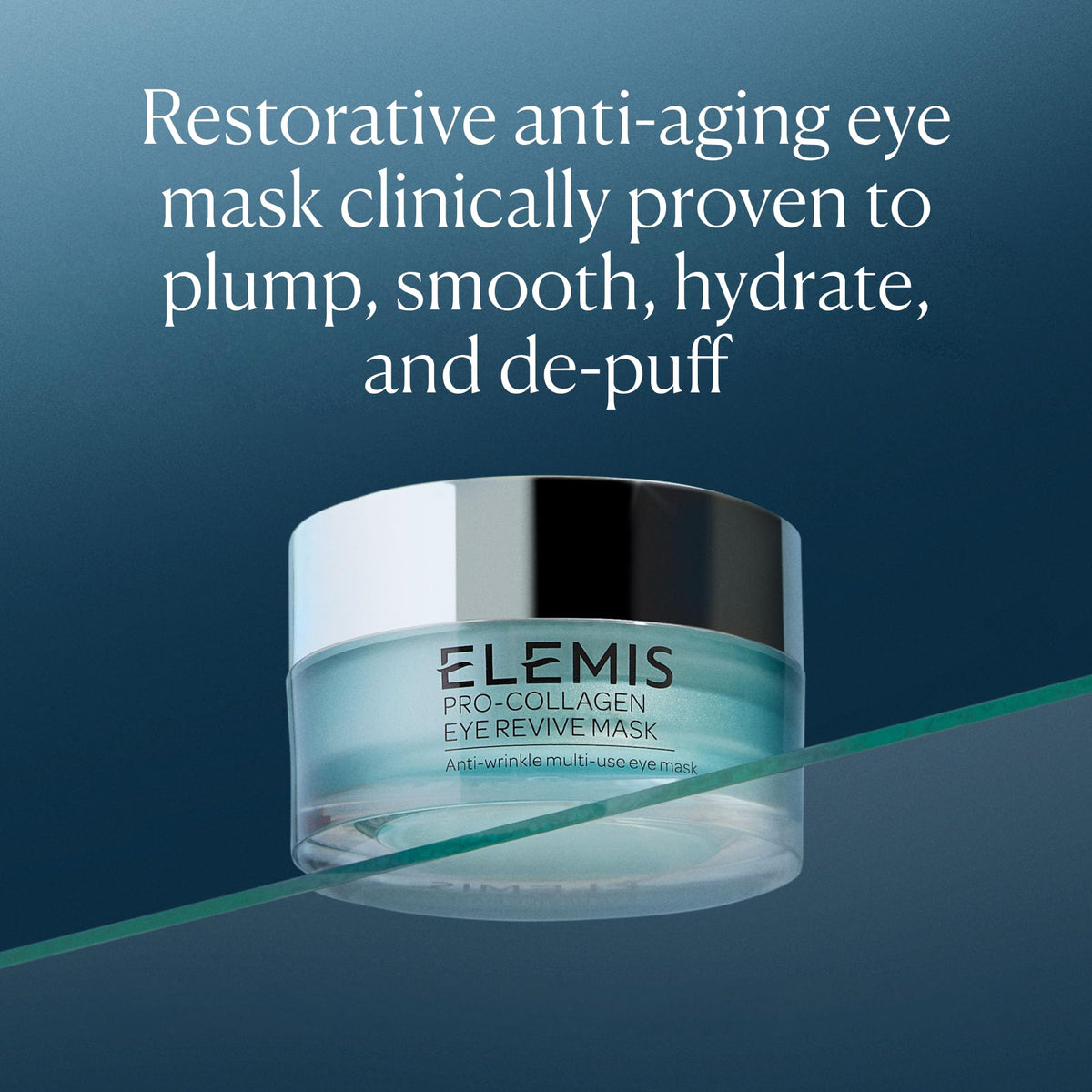 ELEMIS application demo smoothing gel under eye for de‑puffing and priming benefit