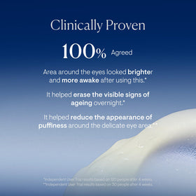 ELEMIS overnight mask on pillow lifestyle image illustrating deep absorption benefit