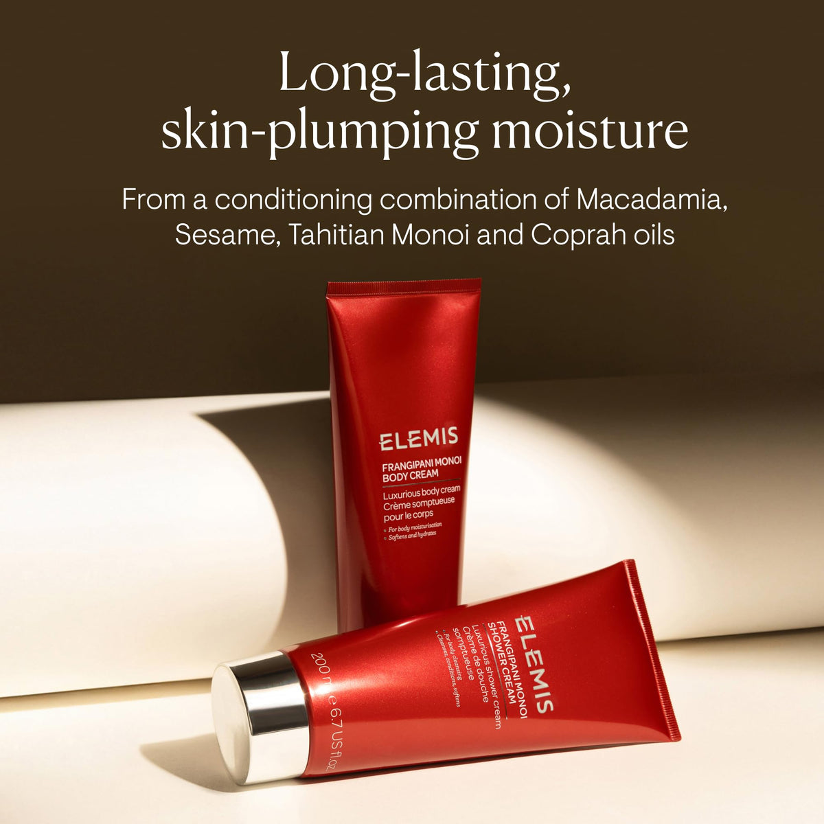 ELEMIS tube cap detail highlighting premium design and easy dispensing benefit