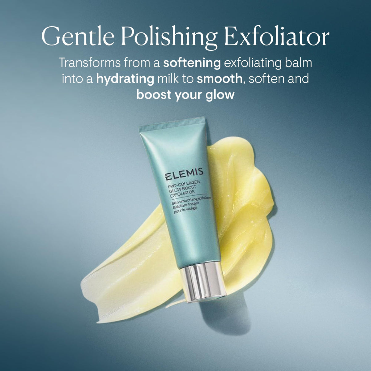 ELEMIS close-up texture of balm showing creamy consistency for smooth application benefit