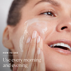ELEMIS white truffle and moringa ingredients display, nourishing benefits