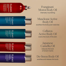 ELEMIS camellia flower and oil illustrating natural botanical nourishment