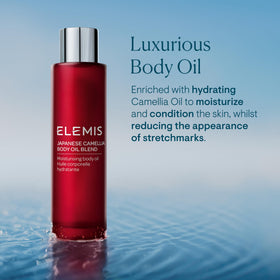 ELEMIS oil texture close-up displaying lightweight, fast-absorbing finish