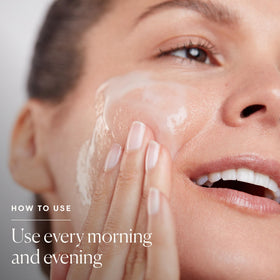 ELEMIS product label and directions showing clear usage guidance benefit