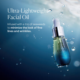 ELEMIS dropper dispensing oil illustrating controlled application benefit