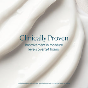 ELEMIS product label close-up showing key details and quality reassurance
