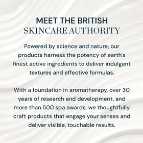 ELEMIS cream used after shaving showing soothing and hydrating benefit