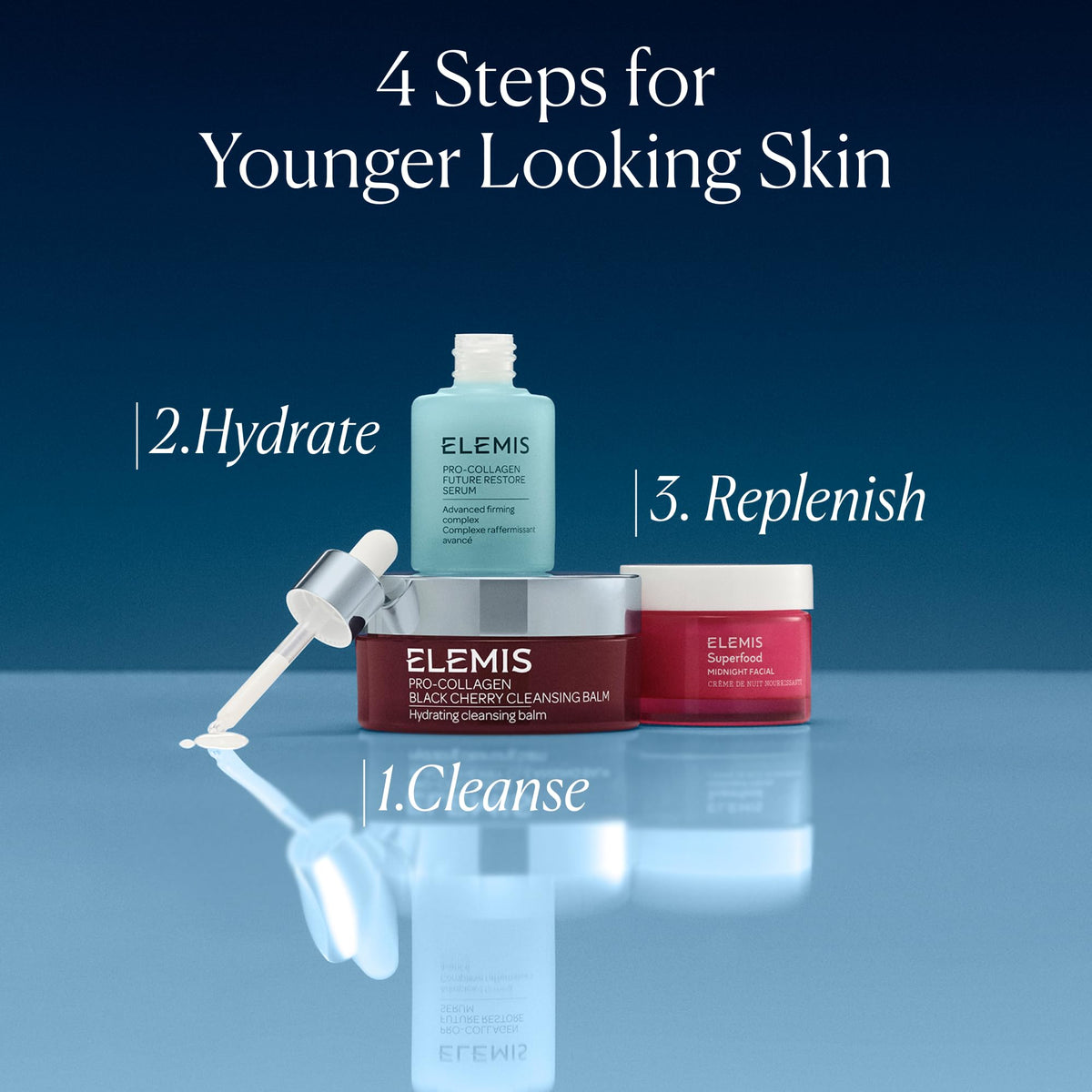ELEMIS cream applied to hand demonstrating smooth, non-greasy absorption