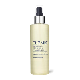 ELEMIS front bottle view showing product and elegant packaging benefit