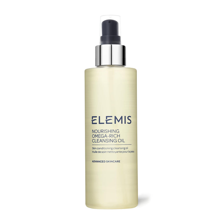 ELEMIS front bottle view showing product and elegant packaging benefit