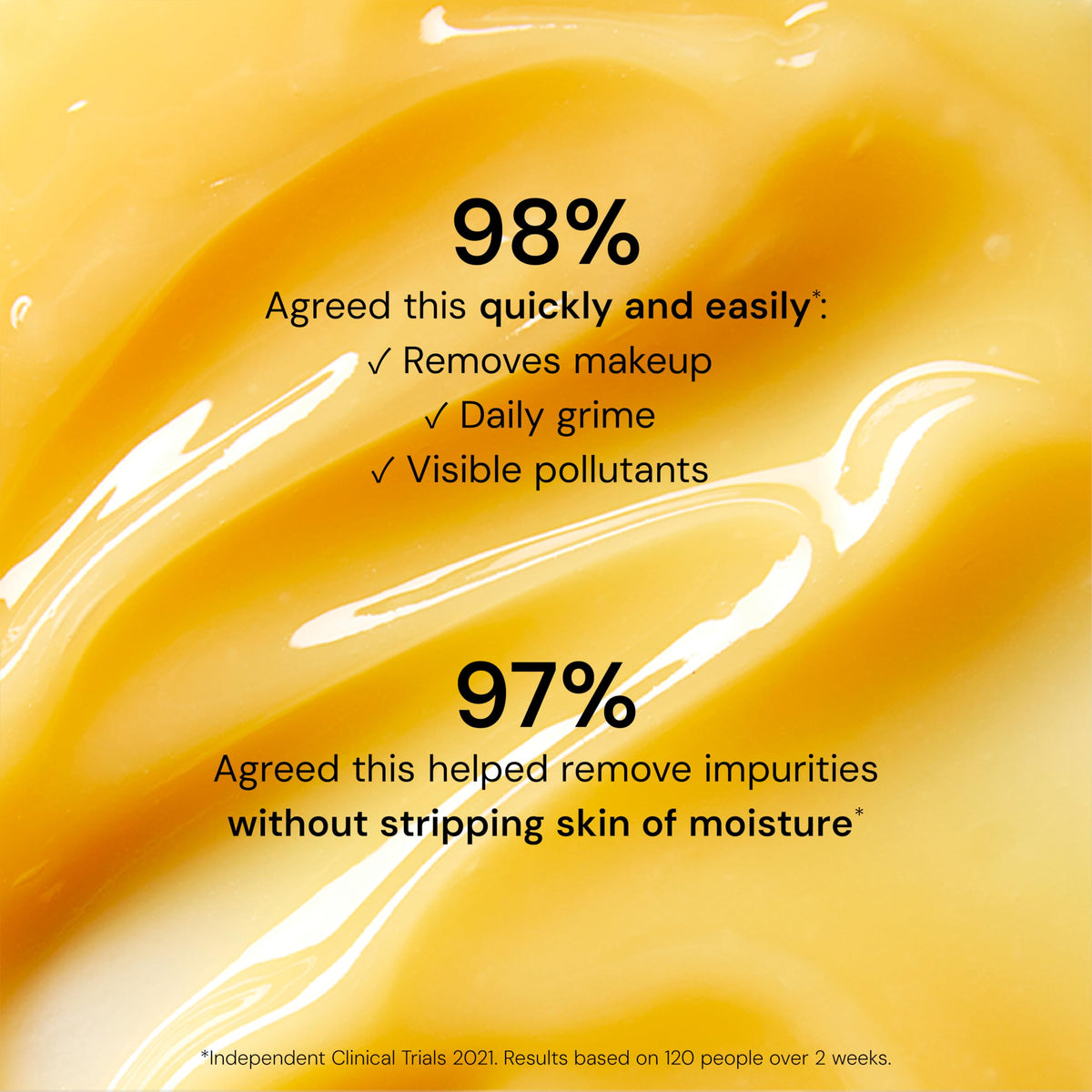 ELEMIS label close-up displaying brand and product clarity benefit