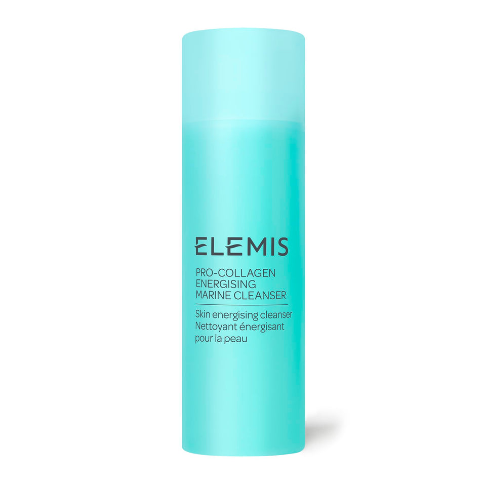 ELEMIS front tube showing product and clean design for easy identification