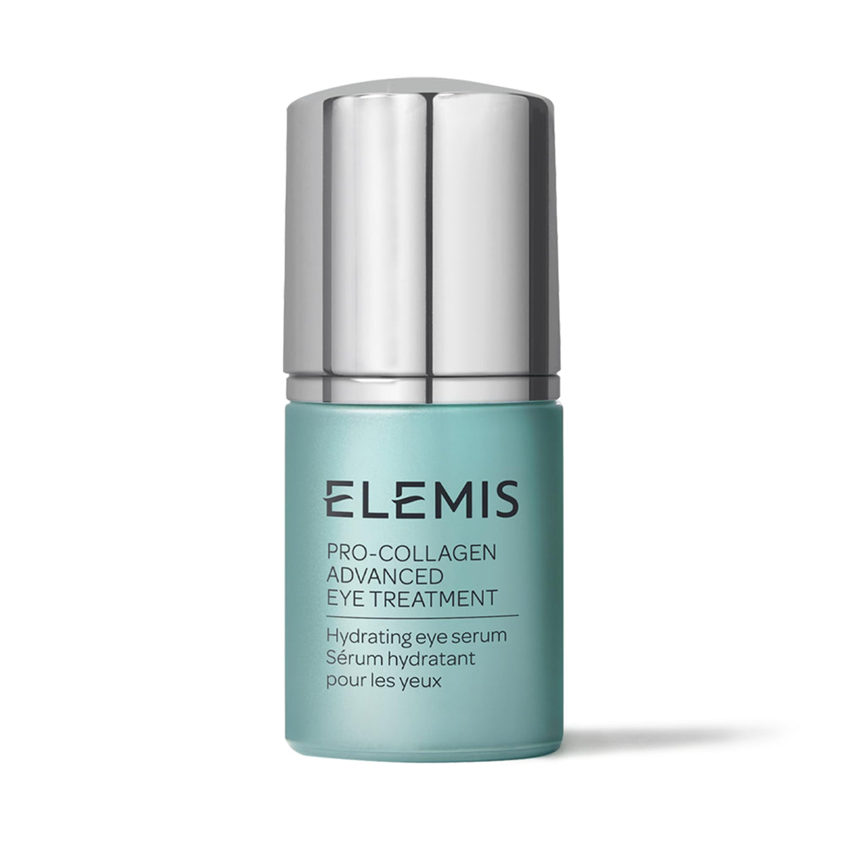 ELEMIS front packaging of pro-collagen eye for visible firming benefits