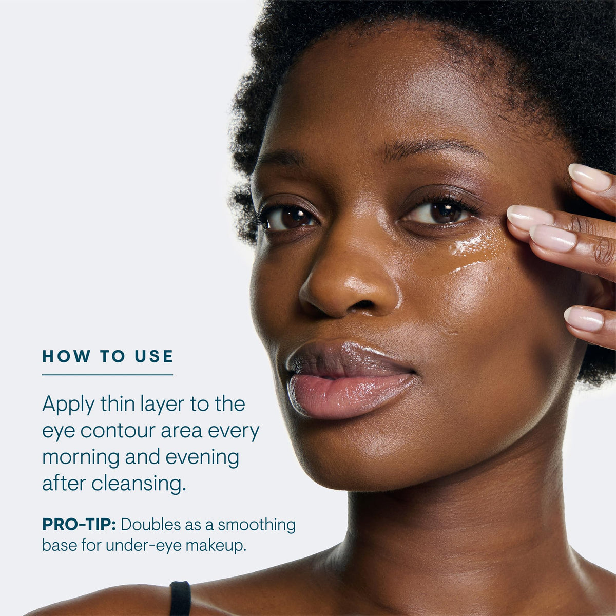 ELEMIS eye serum staged in bathroom routine for easy daily use benefit