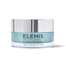 ELEMIS Pro-Collagen Eye Revive Mask front packaging shows compact 15ml tube benefit hydration