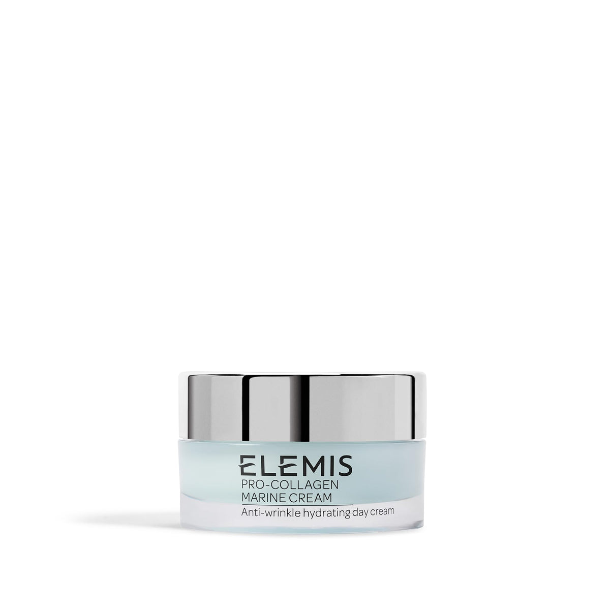 ELEMIS front jar showing elegant packaging and anti-wrinkle benefit
