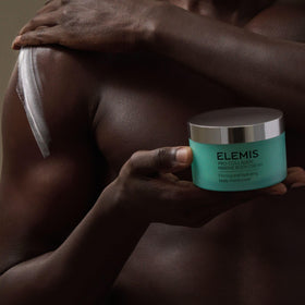 ELEMIS product packaging flatlay suggesting premium unboxing benefit