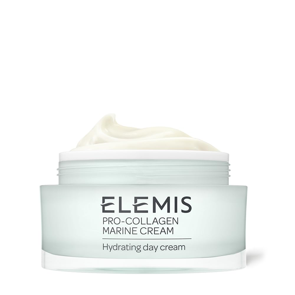 ELEMIS jar front view showing label and 50ml size, conveys elegant hydration benefit