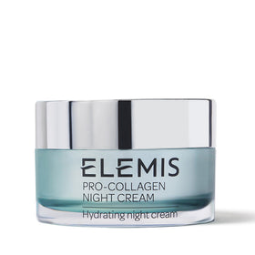 ELEMIS jar front view showing 50ml night cream and brand clarity benefits