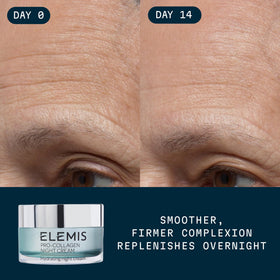 ELEMIS open jar texture close-up highlighting creamy hydration benefits